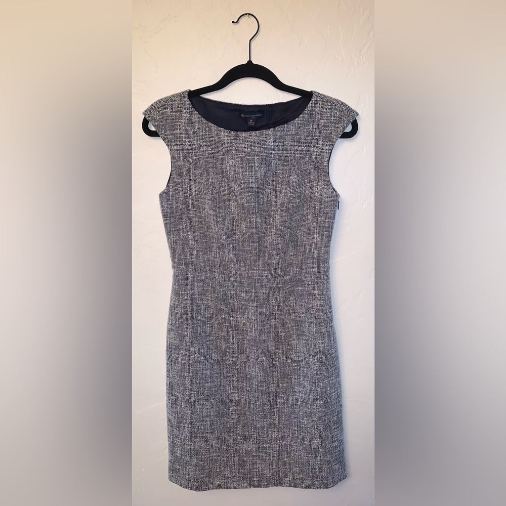 Brooks Brother Sleeveless Tweed Dress